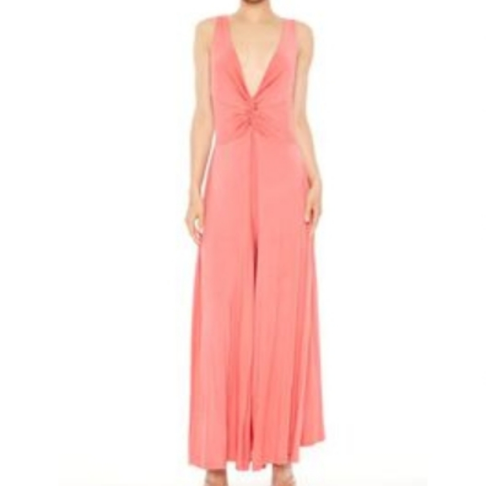 New. Elegant Pink Jumpsuit